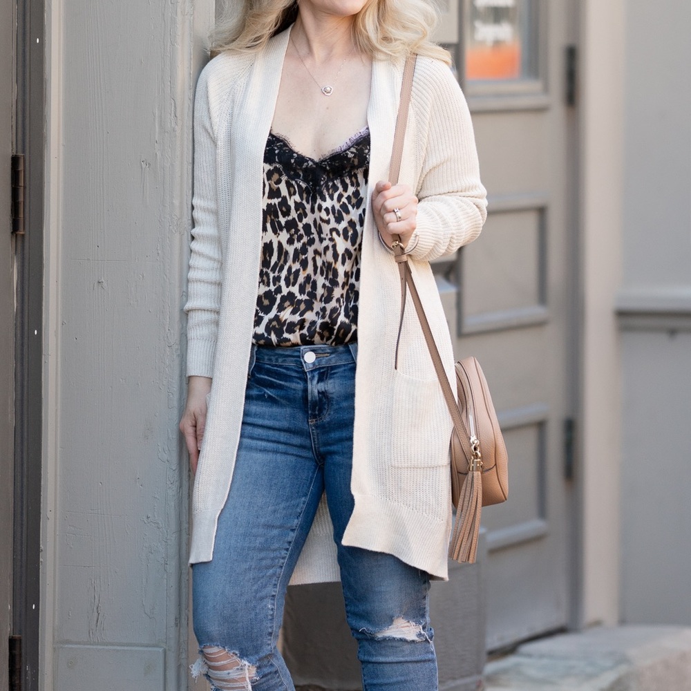BP long line cardigan XXS